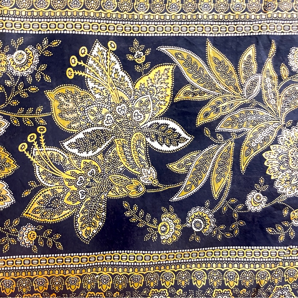 Pottery Barn Paisley Duvet Cover 100% Organic Cotton - Full/Queen